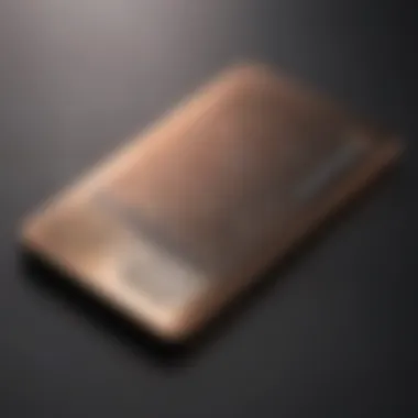 Overview of XDC hardware wallet showcasing its sleek design
