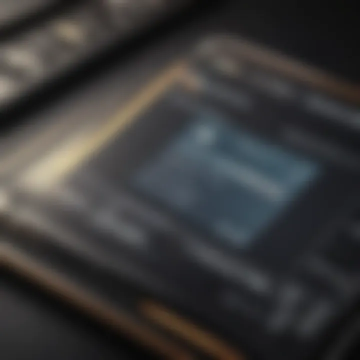 User interface of the XDC hardware wallet displayed on a screen