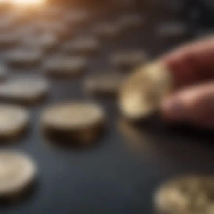 Illustration showcasing the process of selecting the right exchange platform