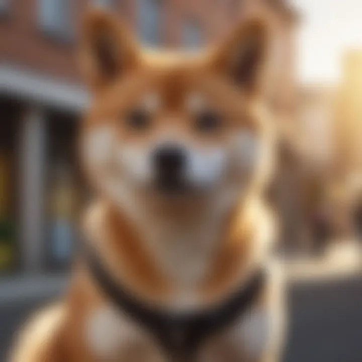 Ensuring Secure Transactions Illustration of a secure transaction process for buying Shiba Inu