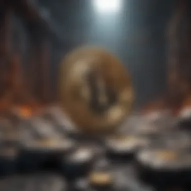 Cryptocurrency Mining Conceptual Illustration