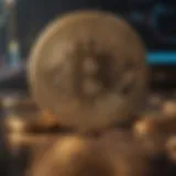Cryptocurrency market analysis with BTCUSD chart