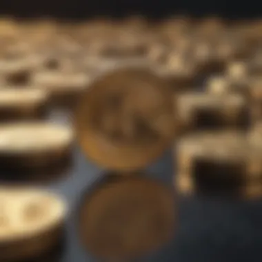 NFT Minting Visualization Conceptual illustration of NFT minting process