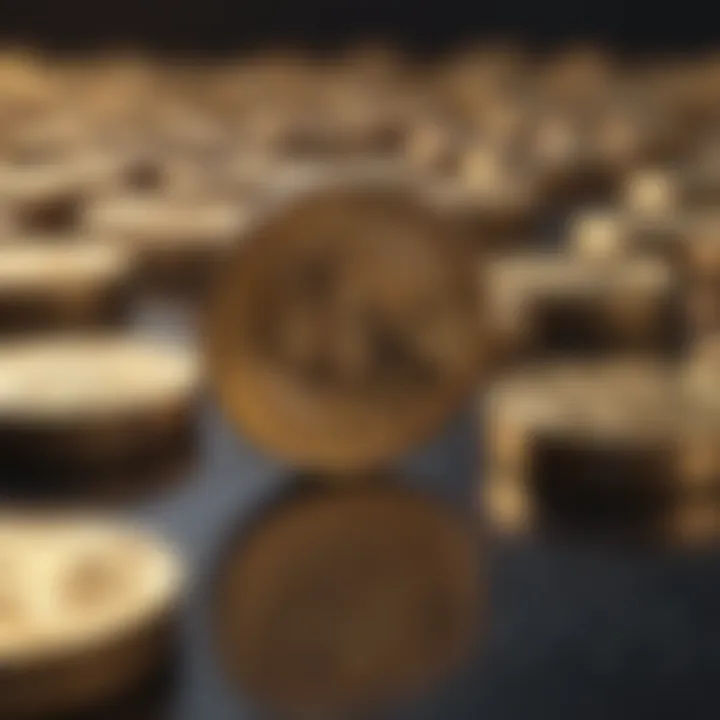 NFT Minting Visualization Conceptual illustration of NFT minting process