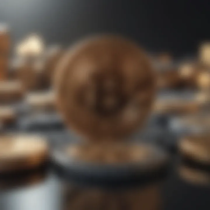 Cryptocurrency trading interface on Webull