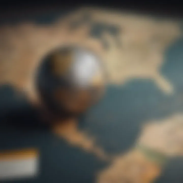 Map showing geographical salary variations for AML KYC analysts