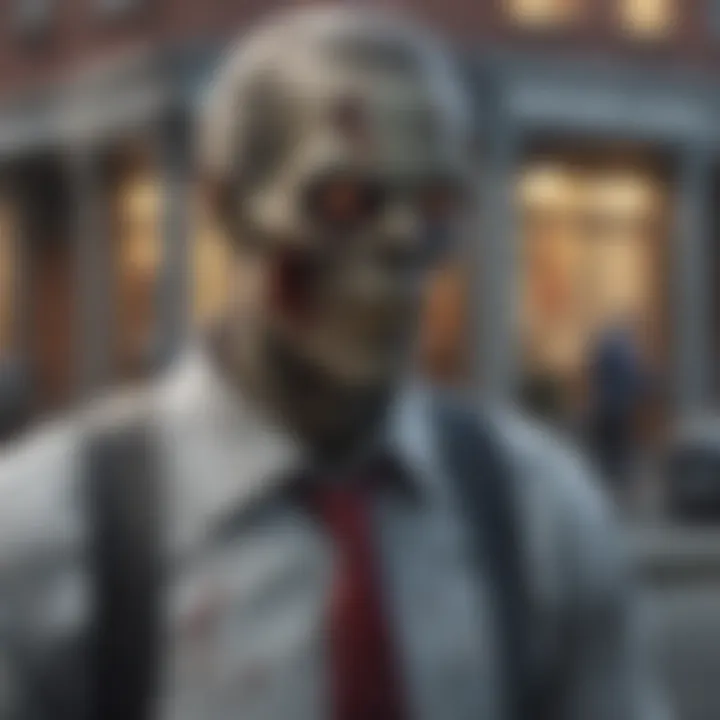 Intriguing Conceptual Visualization of Zombie Business Branch Location