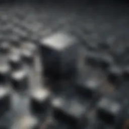 Conceptual visualization of 100 in a digital matrix
