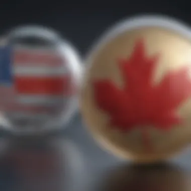 A dialogue bubble showcasing common phrases and their Canadian equivalents.