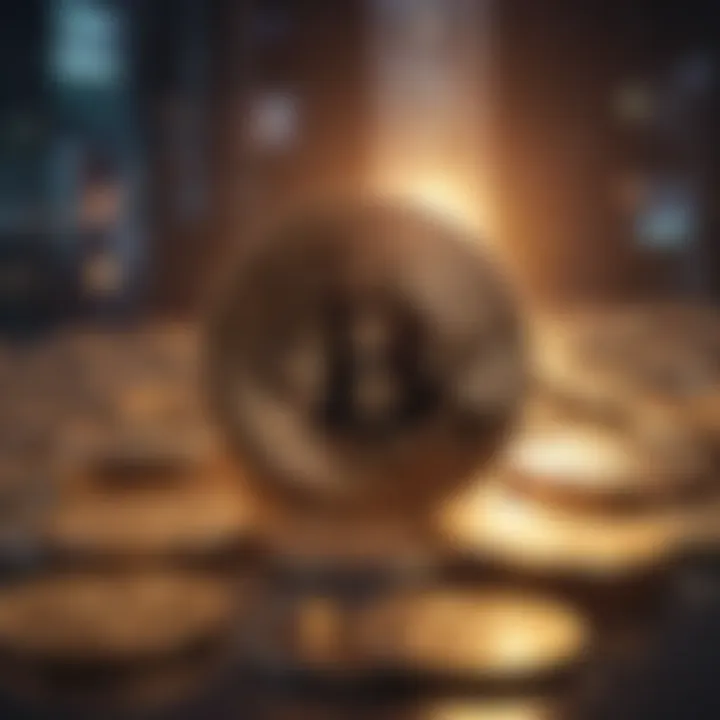 Cryptocurrency Exchange Platform Dynamics Illustration of Cryptocurrency Exchange Platform