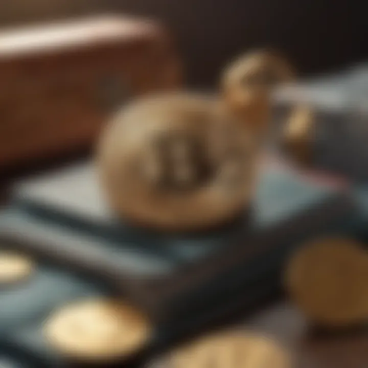 Ensuring Asset Security Illustration of Secure Cryptocurrency Wallet