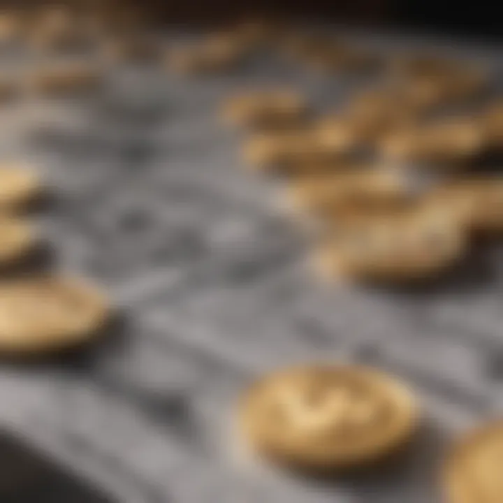 Navigating Tax Complexity Illustration of Tax Implications in Cryptocurrency Conversion