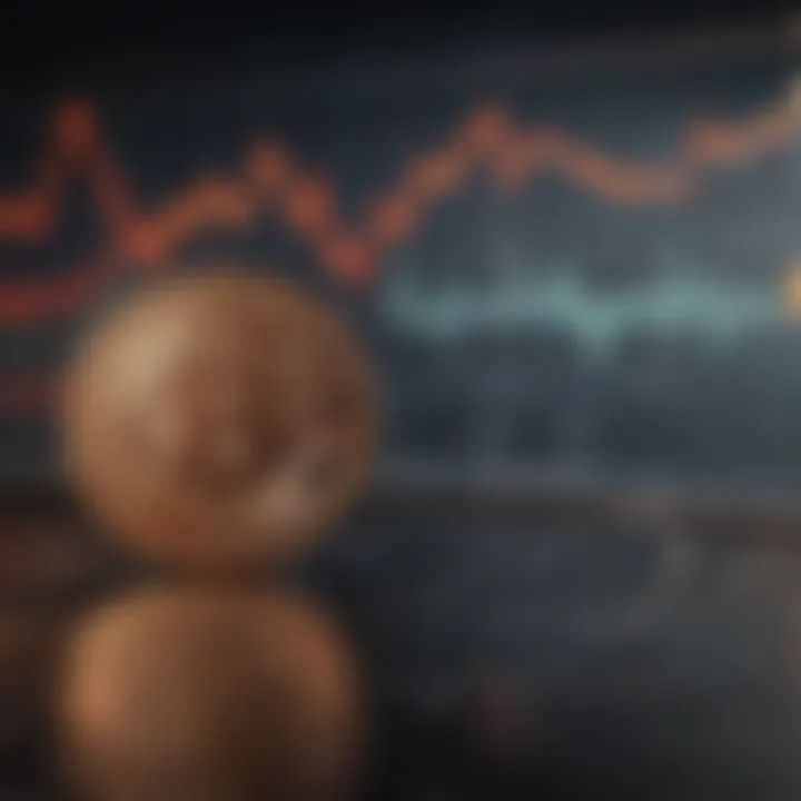 Financial Graph Showing Fluctuations in USD to MXN Exchange Rates