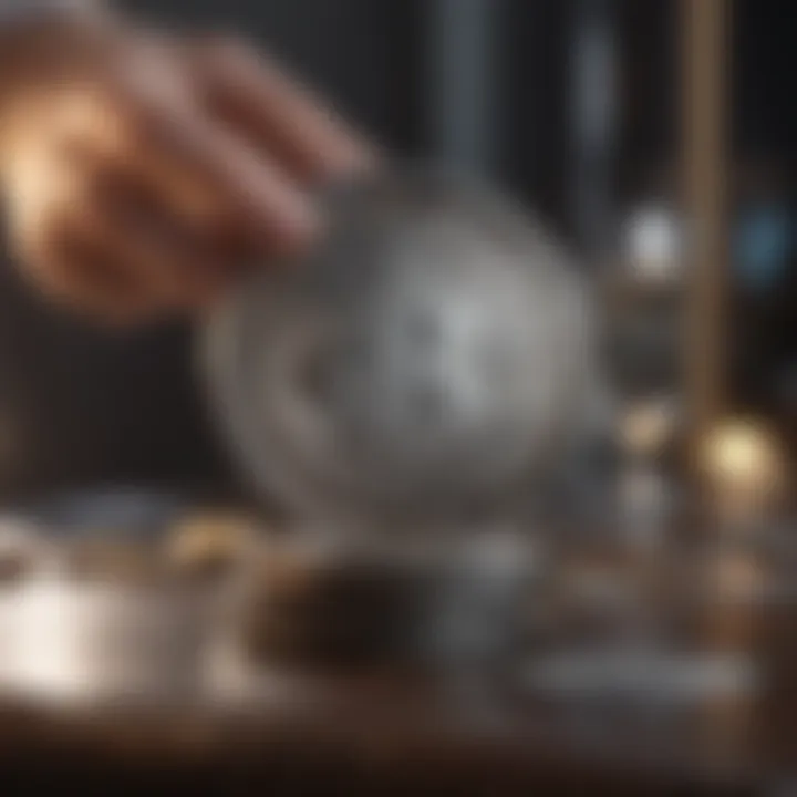 Visual depiction of selecting the best exchange for Ether to dollar conversion