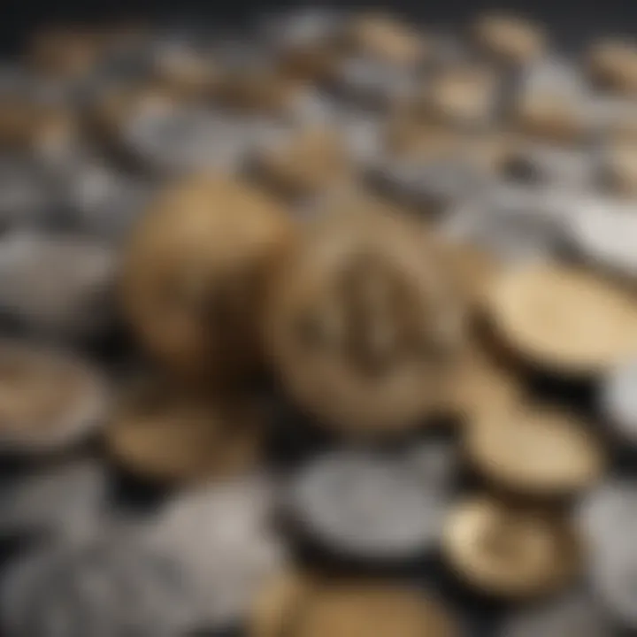 Graph illustrating the correlation between digital and traditional currencies