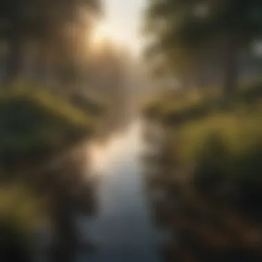 A serene wetland illustrating the importance of biodiversity