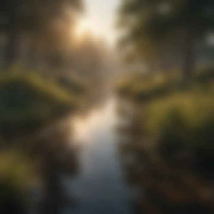 A serene wetland illustrating the importance of biodiversity