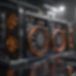 Cryptocurrency mining hardware setup