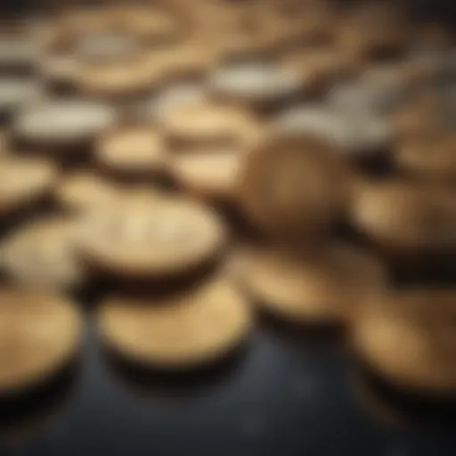 Abstract representation of the concept of digital assets