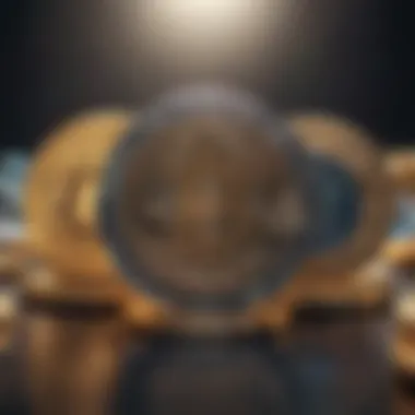 Diverse types of cryptocurrencies illustrated