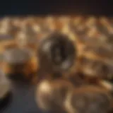 Abstract representation of cryptocurrency evolution