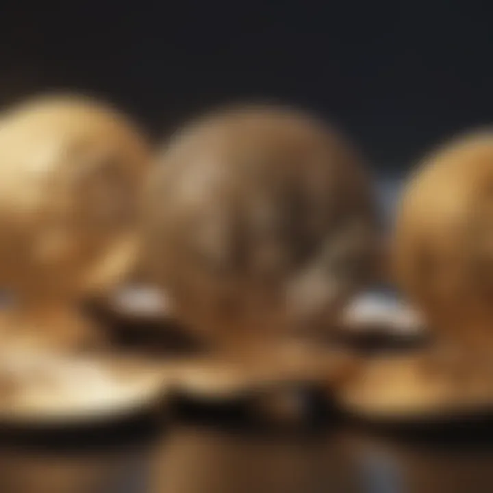 Illustration showing the evolution of cryptocurrency market trends