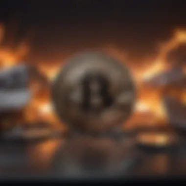 Infographic showcasing the energy consumption in cryptocurrency mining