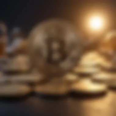 Traversing the Complexities of Cryptocurrency Taxation Illustration symbolizing the complexities of cryptocurrency tax landscape