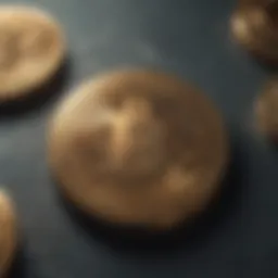 An intricate digital interface showcasing cryptomining algorithms