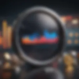 Abstract representation of market trends