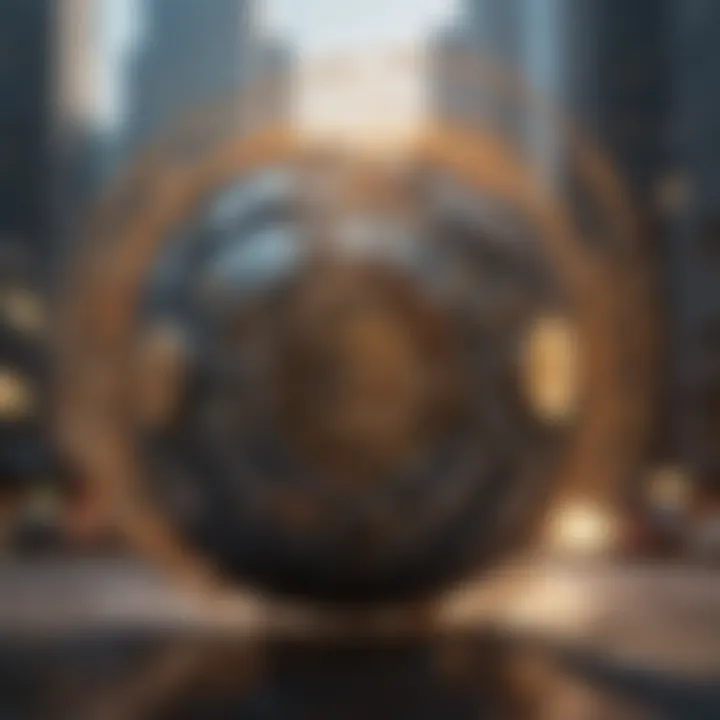 Unraveling Decentralized Finance Complexities Symbolic visualization of the complexities in decentralized finance