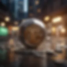 Decentralized Finance Conceptual Illustration