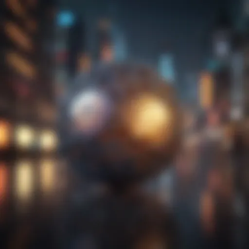Decentralized Finance Network Illustration