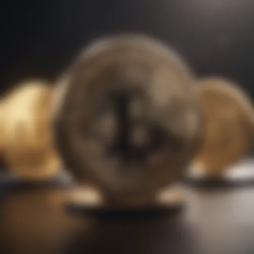Cryptocurrency symbolizing the concept of digital assets