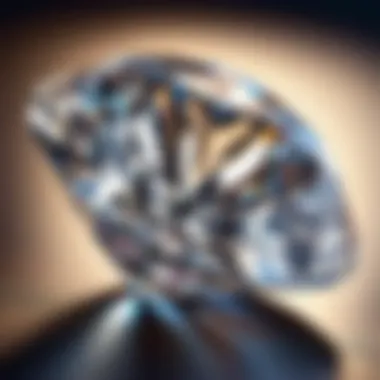 Prestigious Carat Weight Diamond carat weight symbolizing prestige and luxury