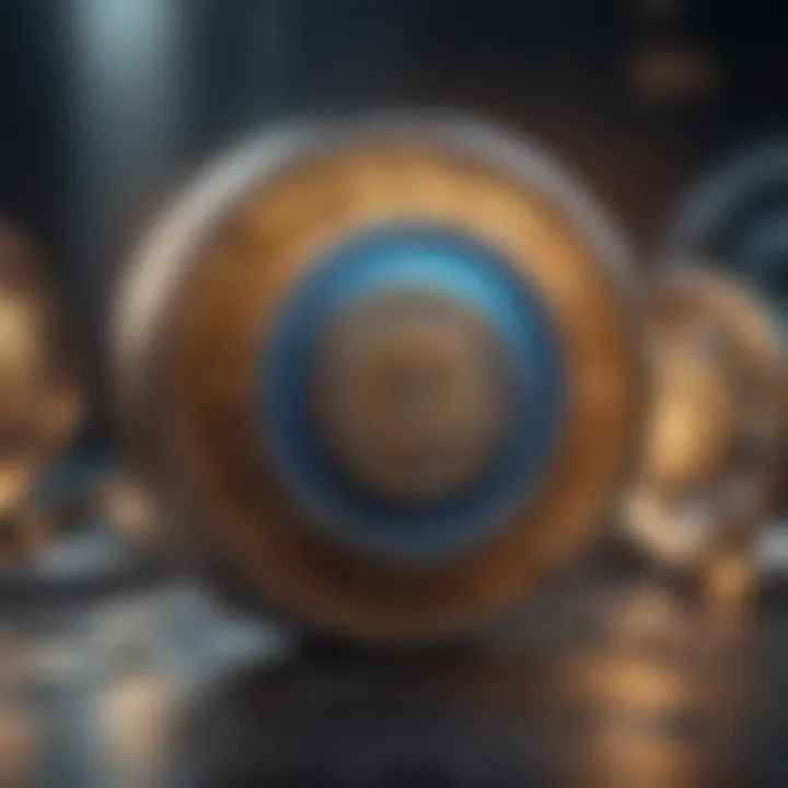 Abstract art depicting digital creativity and innovation