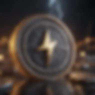 Creative representation of the digital currency ecosystem surrounding the Lightning Network