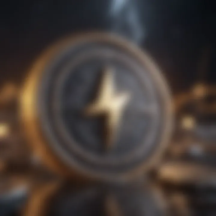 Creative representation of the digital currency ecosystem surrounding the Lightning Network
