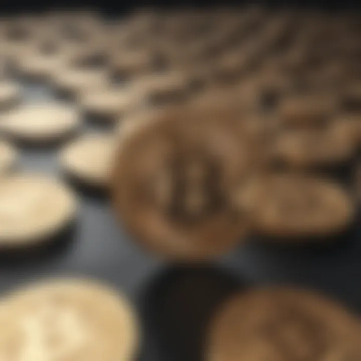 Digital Currency Market Analysis Concept