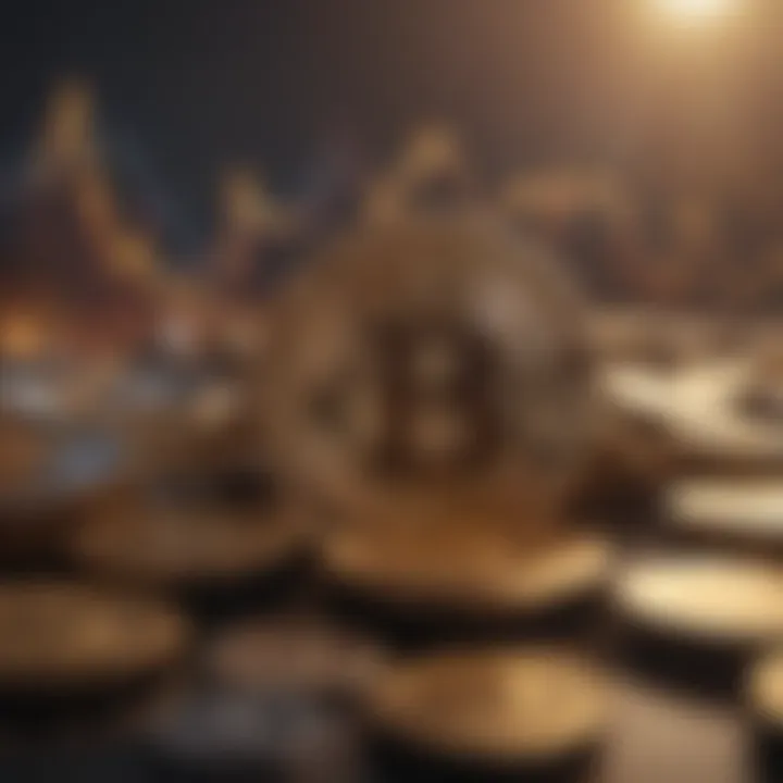 Digital currency market dynamics visualization