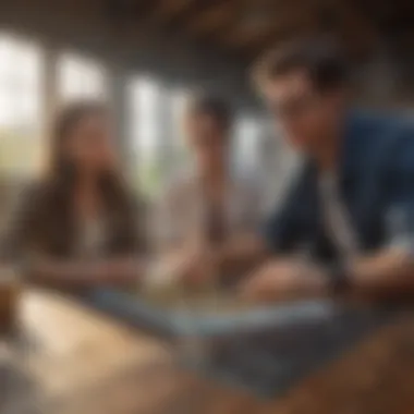 Collaborative Learning in Digital Finance A diverse group engaged in digital finance education