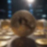 Mapping the Digital Currency Landscape An intricate digital currency network visualization