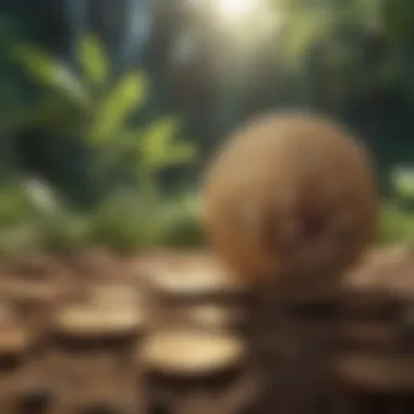 Digital Investment Expansion Abstract representation of digital investment growth