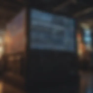 Innovative Technology in Trading Digital trading screens at Chicago Mercantile Stock Exchange