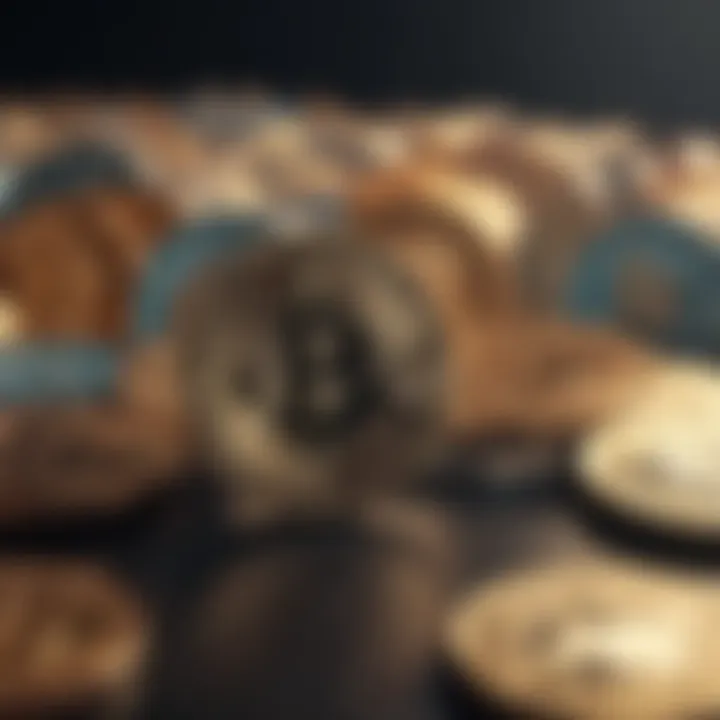 Visual depiction of diverse cryptocurrency use cases