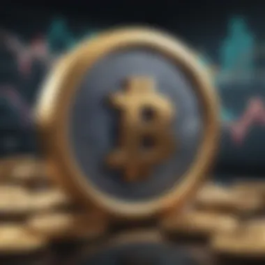 Abstract concept artwork of forex and crypto market dynamics