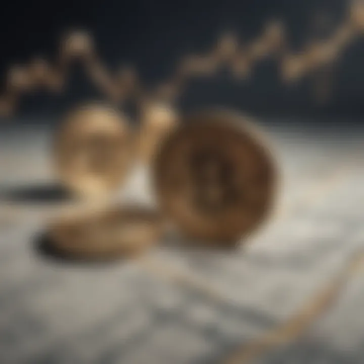 Financial Market Volatility Concept