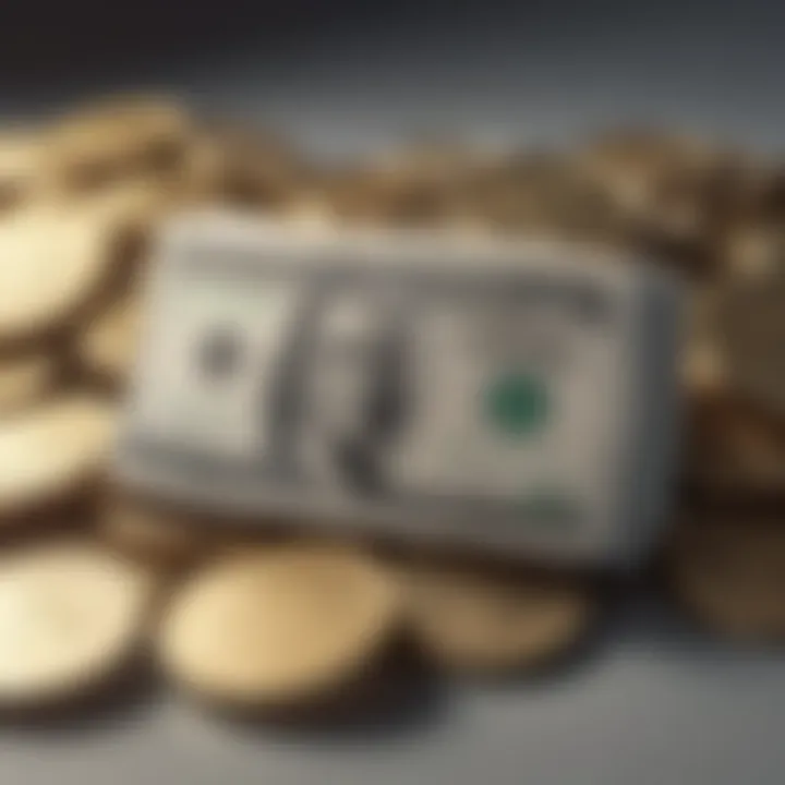 Illustration showcasing the economic consequences of Pakistani Rupee fluctuations on the US Dollar exchange rate