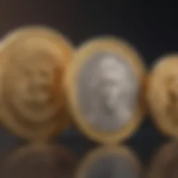 Illustration depicting economic indicators affecting Dollar to PKR exchange rate