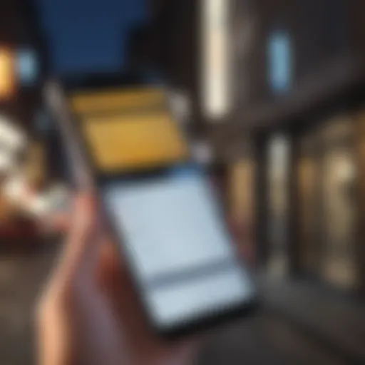 User interface of Venmo showcasing key features
